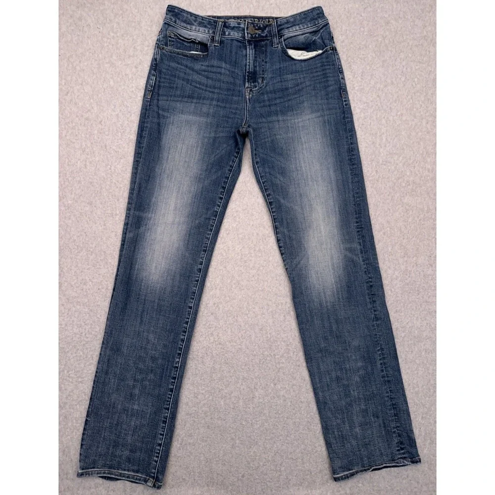 American Eagle Jeans Men's 30x33 Relaxed Straight Stretch Extreme Flex‎ 4